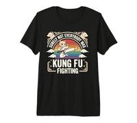 Surely Not Everybody was Kung Fu Fighting Cat Premium T-Shirt