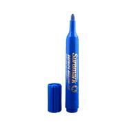 SureMark Drywipe Blue Single | Whiteboard Pen | Dry erase Marker | Ideal for Schools & Offices