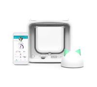 SurePet Microchip Cat Flap Connect - White and Hub