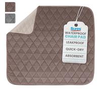Sures Waterproof Chair Pads for Incontinence - Washable, Reusable, Chair Pads, Seat Cover - Waterproof Protector for Recliners, Men, Women and Pets, Leakproof Lining for Spills, Urine and Fluids