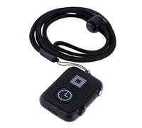 SureSafeGO Pendant Alarm For Seniors - Fall Detection, Fully Mobile GPS Tracking, Water Resistant, upto 4 Day Battery Life - Personal Alarms For Elderly, OAP, Dementia, Alzheimer's, Old Age Loved Ones