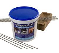 Suretwist Cementitious Helical Reinforcement Masonry Crack Stitching Repair Grout