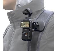 SUREWO 360° Rotation Backpack Strap Mount,Quick Clip Mount with Expand Frame Compatible with DJI Osmo Pocket 3