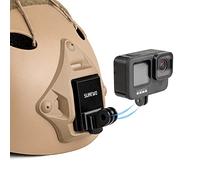 SUREWO Aluminum Helmet NVG Mount Compatible with GoPro Hero 13/12/11/10/9/8/7/(2018)/6/5/4 Black,DJI Osmo Action 5 Pro/4/3,APEMAN,Campark,AKASO and More Cameras