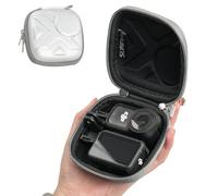 SUREWO Hard Carrying Bag for DJI Osmo Nano,Mini Portable Storage Protector Case with Hand Strap for DJI Osmo Action 5 Pro/4/3 (Silver)