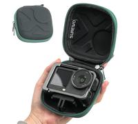 SUREWO Hard Carrying Bag for DJI Osmo Nano,Mini Portable Storage Protector Case with Hand Strap for DJI Osmo Action 5 Pro/4/3 (Grey)