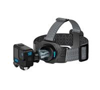 SUREWO Magnetic Head Strap Mount,Adjustable Head Belt Mount Compatible with Go pro Hero 13/12/11/10/9/8/7/6/5 Black,DJI Osmo Action 5 pro/4/3/2,Insta 360 and More