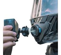 SUREWO Magnetic Quick Release Motorcycle Helmet Chin Strap Mount for Go Pro, Magnetic Dirt Bike Helmet Mount Compatible with Go Pro Hero 13,12,11,10, 9, 8, 7, (2018), 6 5,DJI Osmo Action 5 Pro/4/3