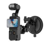 SUREWO Pocket 3 Suction Cup Mount, Car Mount Windshield Window Dash Holder Kit with Expansion Adapter for DJI Osmo Pocket 3,GoPro Hero 13/12/11/10/9/8,DJI Action 5 Pro/4/3 Accessories (for Pocket 3)