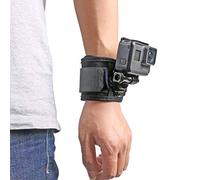SUREWO Wrist Strap Mount Compatible with GoPro Hero 13/12/11/10/9/8/7/（2018/6/5 Black,DJI Osmo Action 5 Pro/4/3,Insta360 ONE R,APEMAN/Crosstour/AKASO/Campark and More