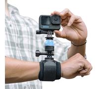 SUREWO Wrist Strap Mount with Quick Release Adapter Compatible with GoPro Hero 12/11/10/9/8/7//6/5 Black,DJI Osmo Action 4/3/2,Insta 360 ONE R,AKASO/Campark and More