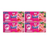 Surf 3 In 1 Laundry Washing Detergent Capsules Tropical Lily, 104 Washes, 4Pk