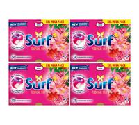 Surf 3 In 1 Laundry Washing Detergent Capsules Tropical Lily, 204 Washes, 4Pk