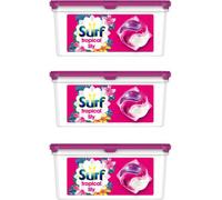 Surf 3-In-1 Tropical Lily Washing Capsules 27 Washes (3 Pack)