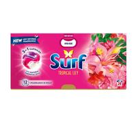 Surf 3in1 PODS, Washing Liquid Laundry Detergent Capsules, Tropical Lily, 29 washes