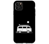 Surf Camper Van Minimal Beach Road Trip Graphic Design Case for iPhone 11 Pro Max