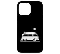 Surf Camper Van Minimal Beach Road Trip Graphic Design Case for iPhone 13 Pro Max