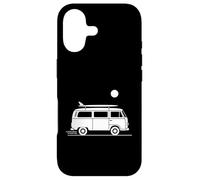 Surf Camper Van Minimal Beach Road Trip Graphic Design Case for iPhone 17