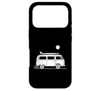 Surf Camper Van Minimal Beach Road Trip Graphic Design Case for iPhone 17 Pro