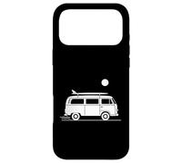 Surf Camper Van Minimal Beach Road Trip Graphic Design Case for iPhone 17 Pro Max
