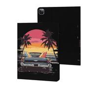 Surf-Cars And Surfboard Tablet Case Compatible with iPad Pro 2020/2021/2022 (12.9in) Protective Case Cover Tablet Stand Cover