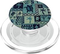 Surf Club, Surf, Tropical Beach, Turtles, Fun Summer PopSockets PopGrip for MagSafe