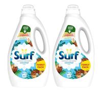 Surf Concentrated Liquid Detergent Long Lasting Fragrance and Made with Natural Essential Oil Tropical Lily or Coconut Bliss Family Pack 1.62 Litre, 60 Washes (Coconut Bliss, Buy 2)