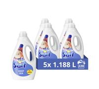 Surf Deep Sea Laundry Liquid Detergent - 220 Washes, Joyful Ocean-Lavender Fragrance with Natural Essential Oils, 12-Hour Freshness