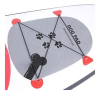 Surf Dog Mat, Dog Paddleboard Deck Grip, EVA Pet Traction Mat, Non-Slip Kayak Dog Bath for Outdoor Water Fun, Lightweight Travel Card Dog Deck Mat for Surfboard, Canoe, Su p, Beach & Boatfah