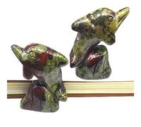 Surf Dolphin Statue Natural Stones Crystals Rose Quartz Carved Animal Figurine Stone Craft Collection Home Decor 1PC