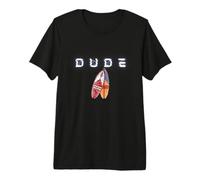 Surf Dude Surfboard Surfer Surfing Premium T-Shirt