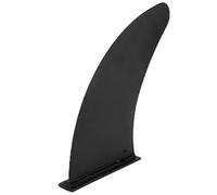 Surf Fin, 11in Surfboard Fin Fixed Socket Type Black Safety Kayak Skeg Tracking Fin Integral Fin, Detachable Center Fin Stand Up Paddle Board Replacement Fin for Long Board Surfboard Paddleboard