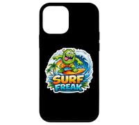 Surf Freak Funny Surfing Lover Surfer Quote Surfboard Saying Case for iPhone 12 mini