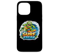 Surf Freak Funny Surfing Lover Surfer Quote Surfboard Saying Case for iPhone 13 Pro Max