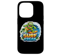 Surf Freak Funny Surfing Lover Surfer Quote Surfboard Saying Case for iPhone 14 Pro