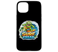 Surf Freak Funny Surfing Lover Surfer Quote Surfboard Saying Case for iPhone 15 Plus