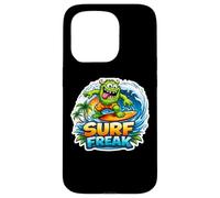 Surf Freak Funny Surfing Lover Surfer Quote Surfboard Saying Case for iPhone 15 Pro