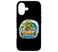 Surf Freak Funny Surfing Lover Surfer Quote Surfboard Saying Case for iPhone 17