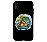 Surf Freak Funny Surfing Lover Surfer Quote Surfboard Saying Case for iPhone XS Max