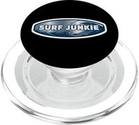 Surf Junkie Funny Surfer Quote Surfing Saying Joke Slogan PopSockets PopGrip for MagSafe