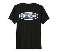 Surf Junkie Funny Surfer Quote Surfing Saying Joke Slogan Premium T-Shirt