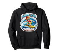 Surf Kid Like A Regular Kid Only Cooler Funny Surfing Surfer Pullover Hoodie