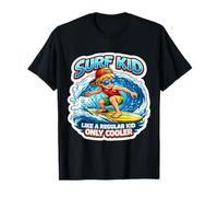 Surf Kid Like A Regular Kid Only Cooler Funny Surfing Surfer T-Shirt