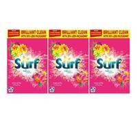Surf Laundry Powder Tropical Lilly & Ylang-Ylang 45 Washes 2.25Kg X 3