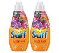 Surf Laundry Washing Liquid Detergent Passion Bloom 1.30 Litre, 48 Washes, 2Pk