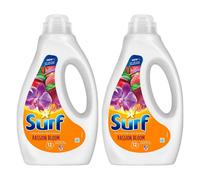 Surf Laundry Washing Liquid Detergent Passion Bloom 1.89 Litre, 70 Washes, 2Pk