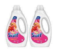 Surf Laundry Washing Liquid Detergent Tropical Lily 1.89 Litre, 70 Washes, 2Pk