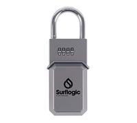 SURF LOGIC Standard Silver Key Holder, Unisex Adult, L
