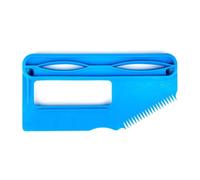 SURF LOGIC Surflogic Wax&Fin Tool Cyan Accessories, Adults Unisex, Blue (Blue), One Size