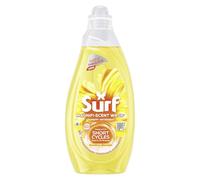 Surf Magnifi-Scent Quick Wash Sunshine Blossom 55 Washes Laundry Liquid Washing Detergent For Short Cycles Fast and Fabulous Fragrance 1.485 L